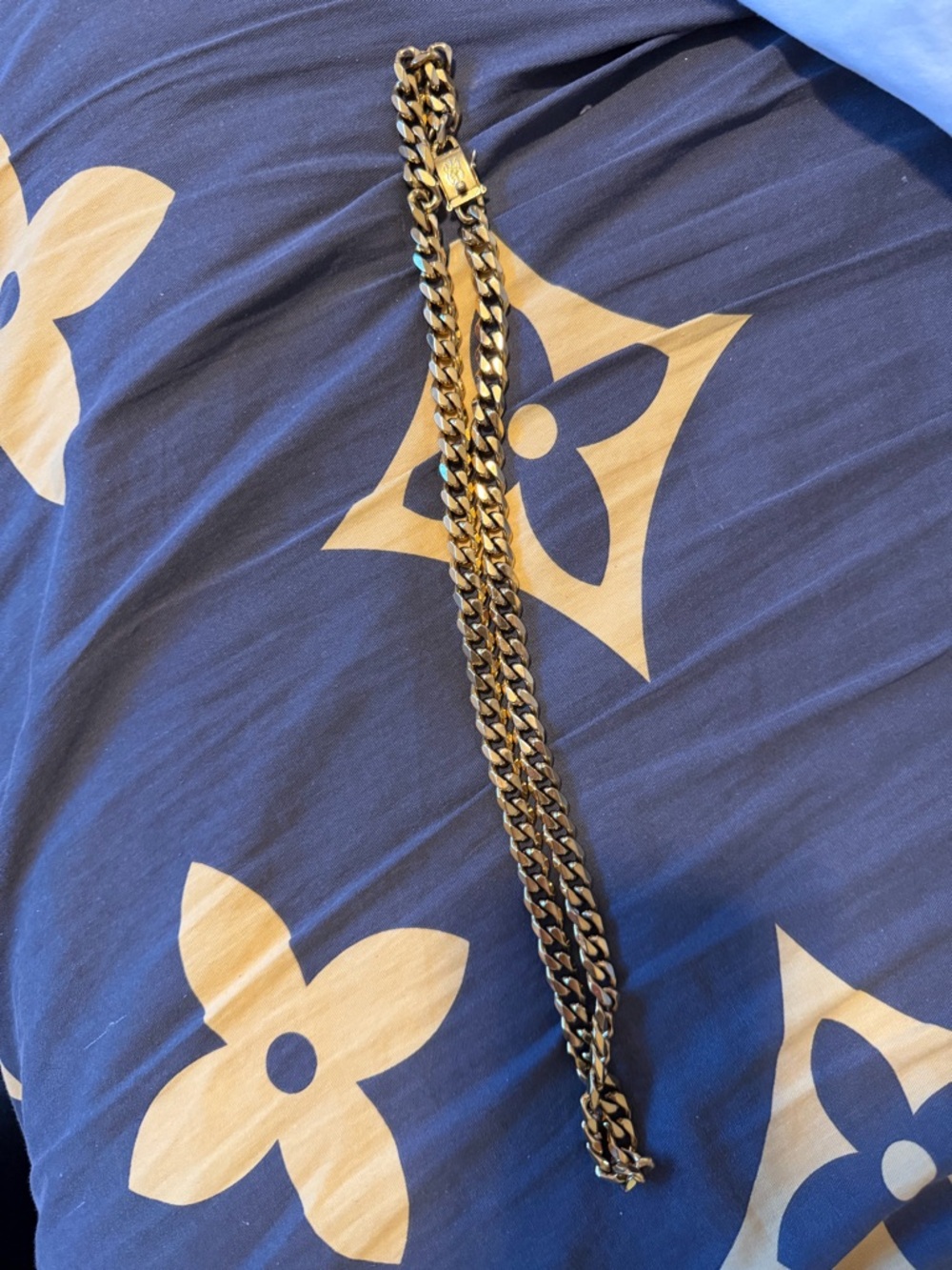 Gold-Tone Chain Bracelet for Women